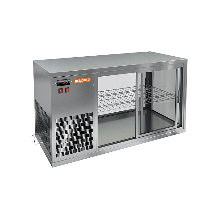 Настольная холодильная витрина HICOLD VRL 1100 L