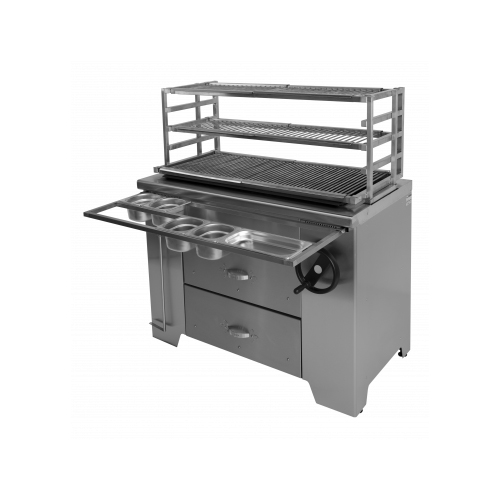 Мангал многофункциональный угольный Grill Master УММ/2 (L1200) ROBATA